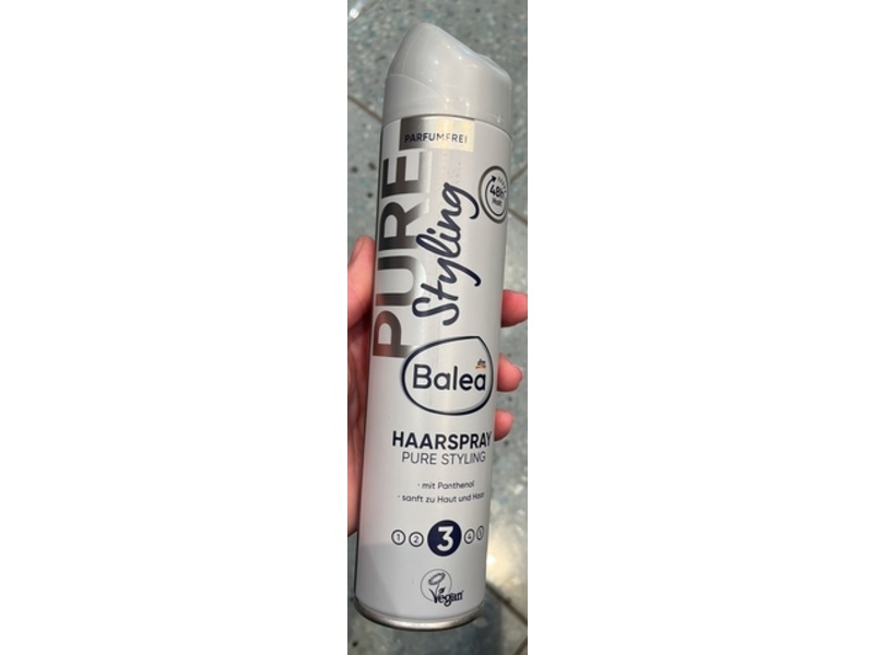Balea Pure Styling hairspray, 300 mL