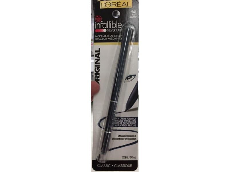 L'oreal Paris Infallible Never Fail Eyeliner, 541 Navy, 0.008 oz/240 Mg