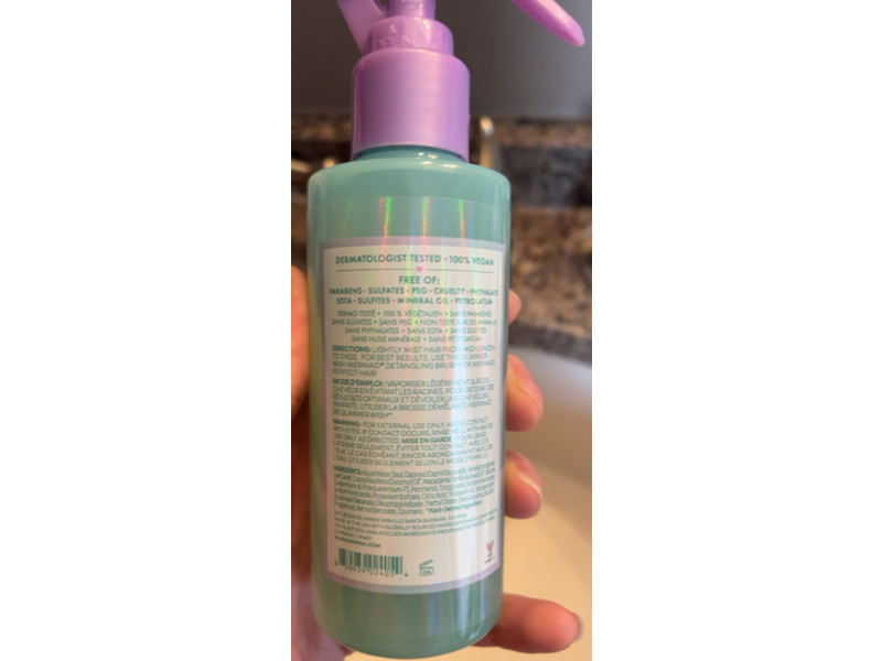 Glimmer Wish Detangling Mist, Mermaid, 5 fl oz/147 mL