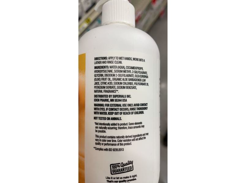 Wild Harvest Liquid Hand Soap, Citrus Thyme, 12.5 fl oz/370 mL