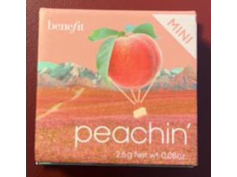 Benefit Cosmetics Mini Blush, Peachin, 0.08 oz/2.5 g