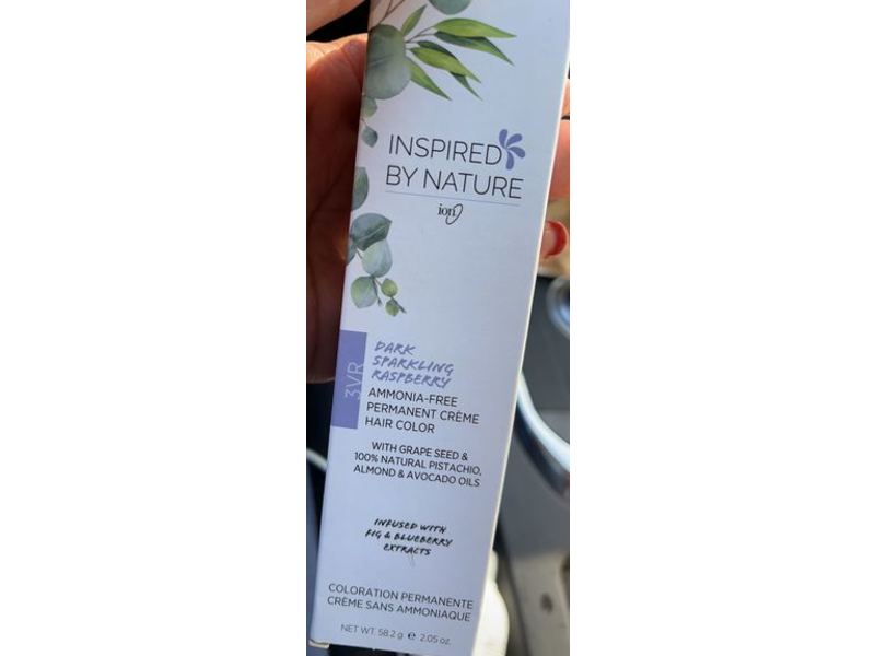 Ion Dark Sparkling Raspberry Permanent Creme Hair Colour, 2.05 oz/58.2 g