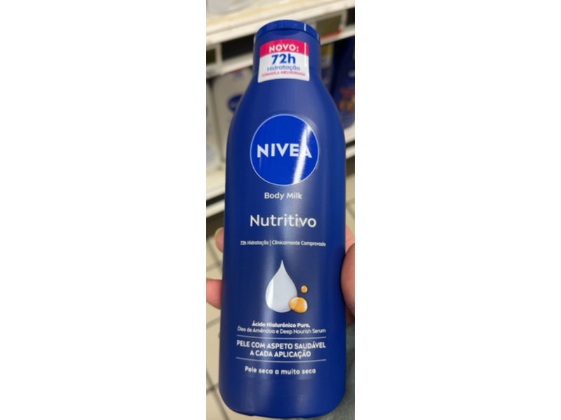 Nivea Nutritivo Body Milk, 250 mL