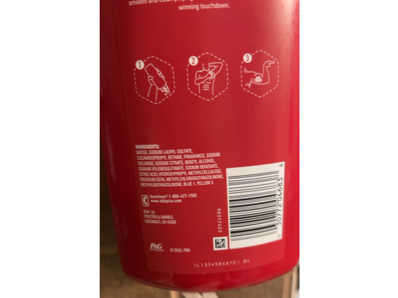 Old Spice Swagger Body Wash, Scent of Cedarwood, 30 fl oz/887 mL, Pack Of 2