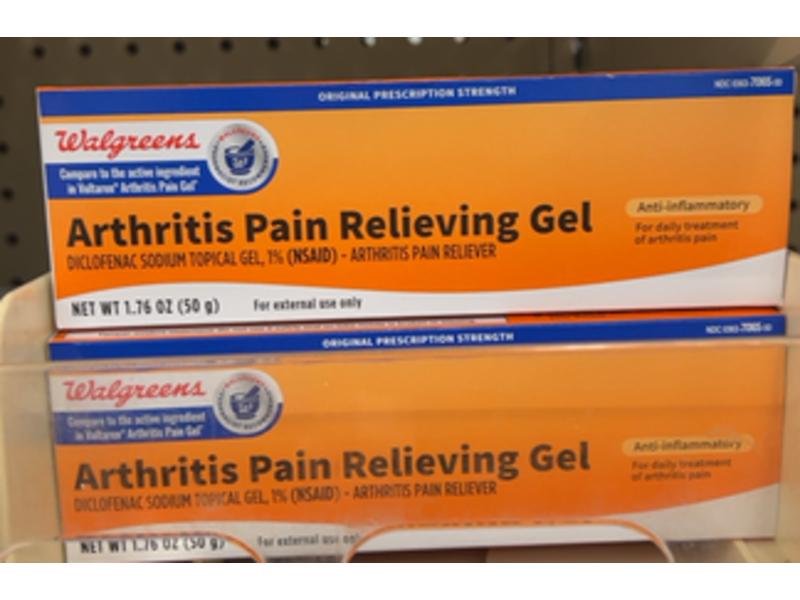 Walgreens Arthritis Pain Relieving Gel, 1.76 oz/50 g