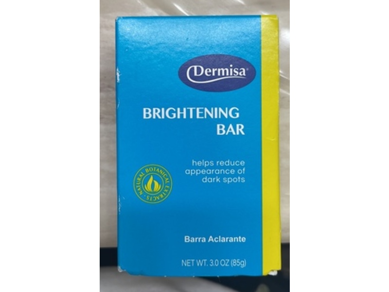 Dermisa Brightening Bar, 3 oz/85 g, Pack Of 3