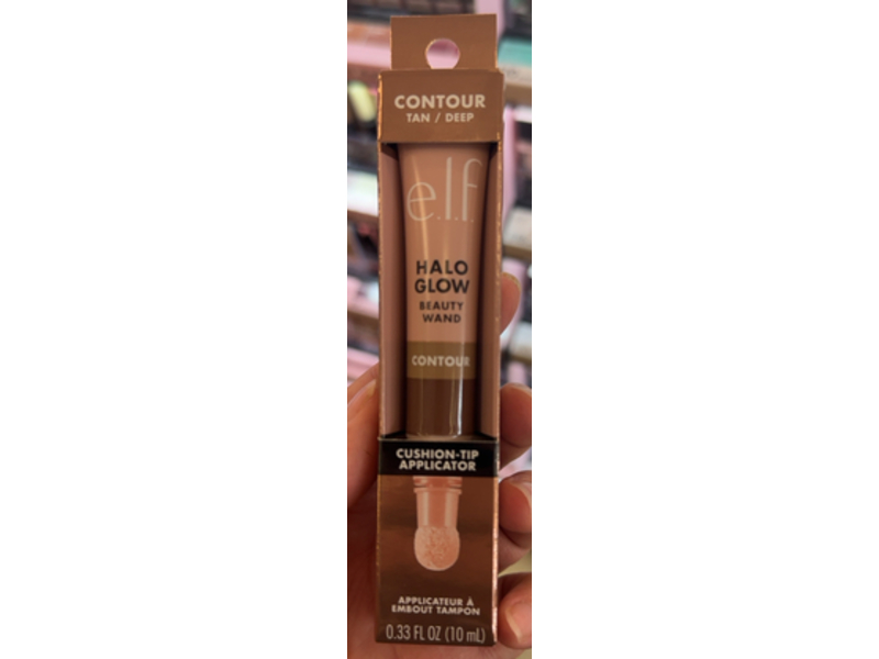 e.l.f. Halo Glow Contour Beauty Wand Foundation, Tan/Deep, 0.33 fl oz/10 mL