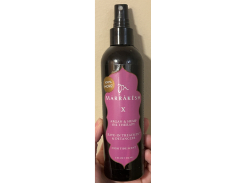 Marrakesh Leave-In Treatment & Detangler Oil Therapy, High Tide Scent, 8 fl oz/236 mL