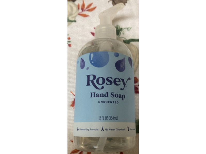 Rosey Hand Soap, 12 fl oz/354 mL
