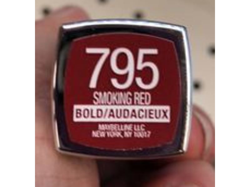 Maybelline New York Color Sensational The Loaded Bolds Lipstick, Smoking Red, 0.15 oz