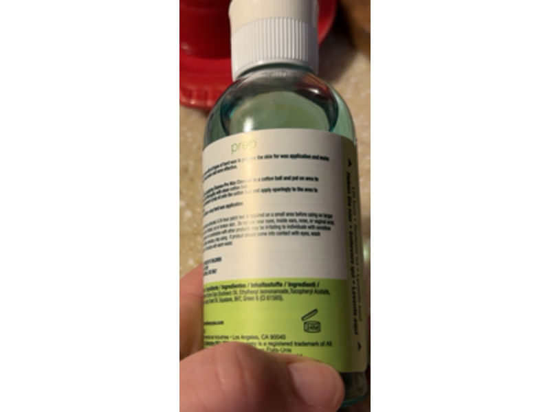 Clean + Easy Prep Pre-Epilation Oil, 5 fl oz/147 mL