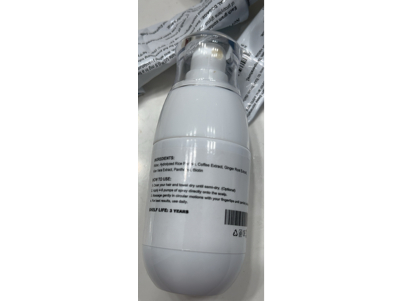 Zephta H-Regrow 2.0 Rice Nutri Spray, Biotin & Caffeine, 1.7 fl oz/50 mL