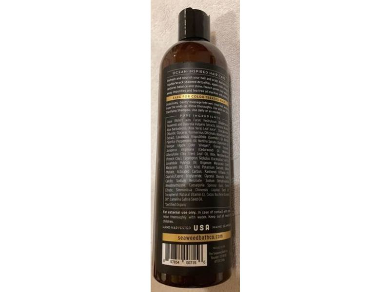 The Seaweed Bath Co. Detox Conditioner With Apple Cider Vinegar, Awaken Rosemary and Mint, 12 fl oz/354 mL