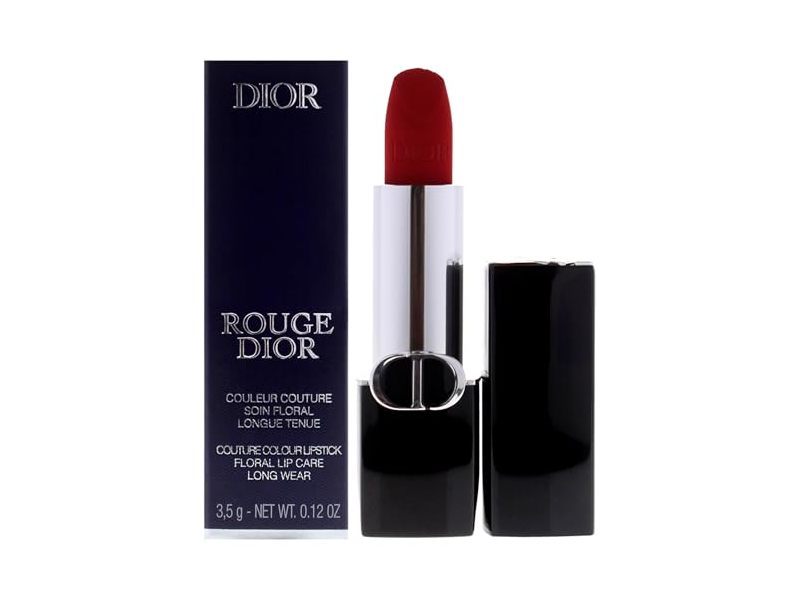 Dior Couture Colour Lipstick, 999 Velvet, 0.12 oz/3.5 g