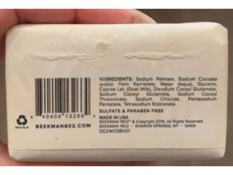 Beekman 1802 Hello, Goatie Bar Soap, 3.5 oz/99 g, Pack Of 4