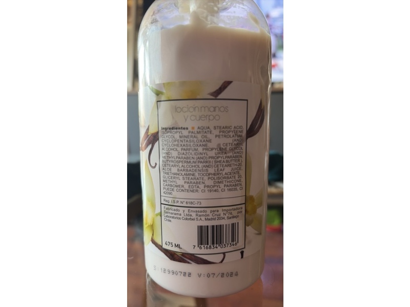 Katherine Dorian Hand & Body Lotion, Vainilla Passion, 475 mL