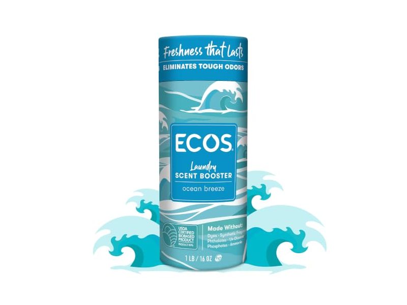 ECOS Laundry Scent Booster, Ocean Breeze, 16 oz