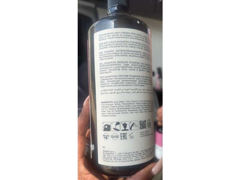 Elgon Yes Smooth Super Control Shampoo, 36.3 oz/1030 mL