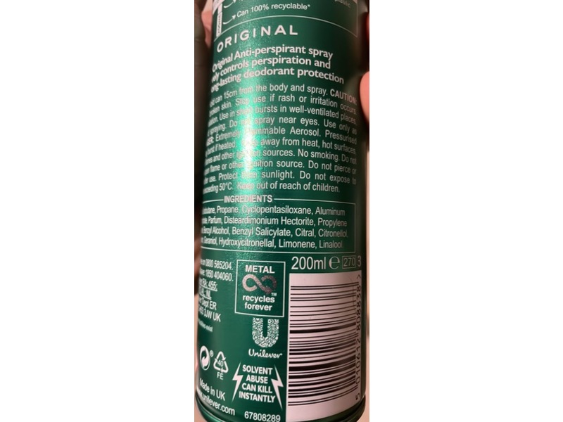 Brut Paris Antipersperant Original, 200 mL