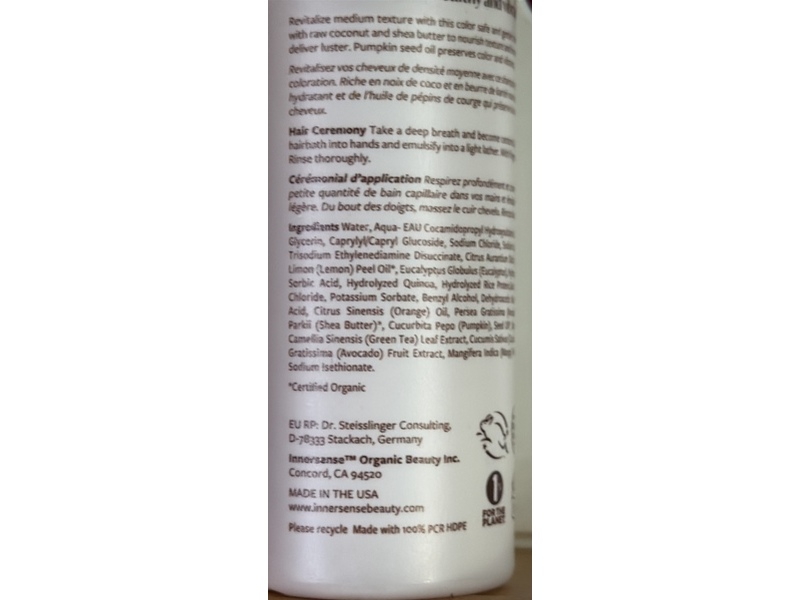 Innersense Color Awakening Hairbath, 2 fl oz/59.15 mL