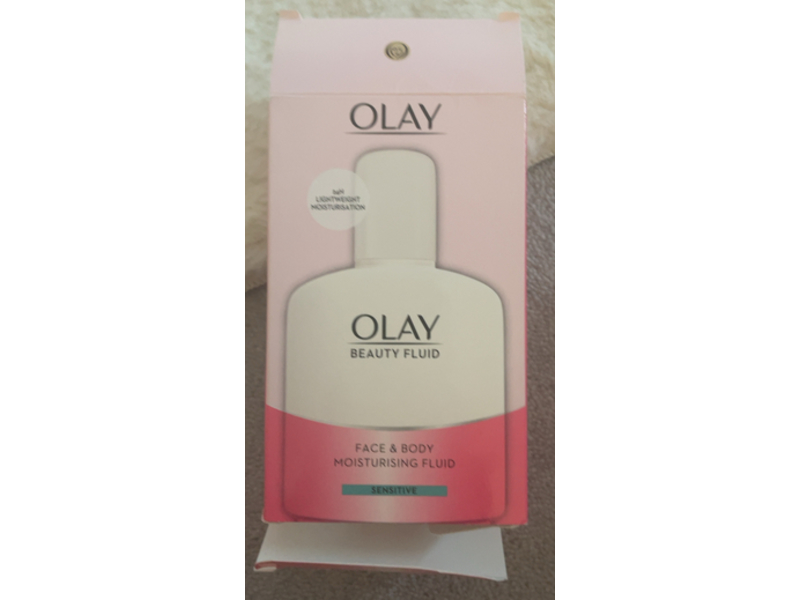 Olay Beauty Fluid Sensitive Face & Body Moisturising Fluid, 200 mL