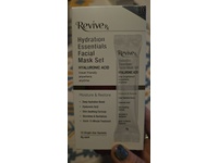 Revive Hydration Essentials Facial Mask Set, Hyaluronic Acid, 6 g, 10 Count - thumbnail 2