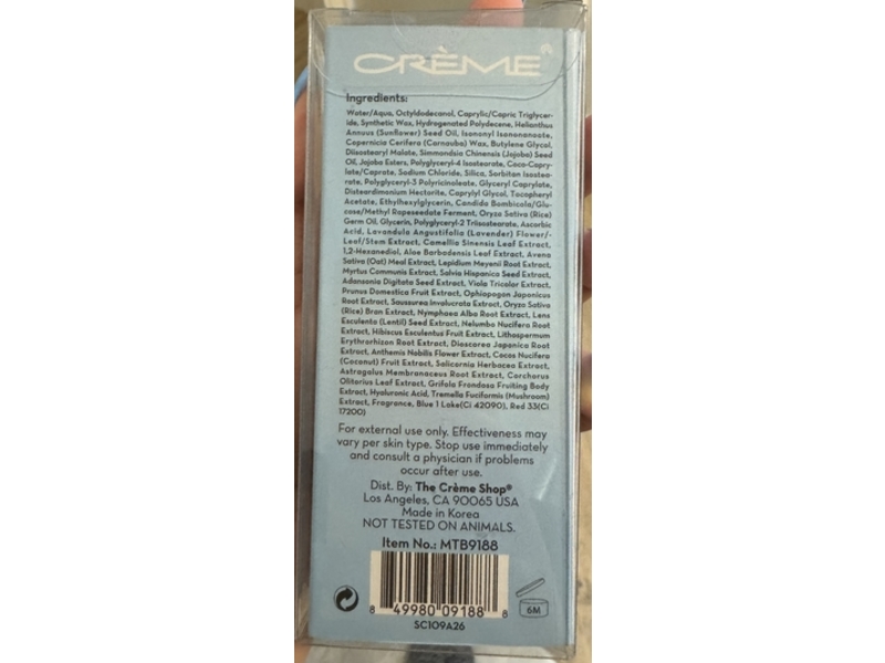 The Creme Shop Ultra-Hydrating Dryness Relief Multi-Balm, 0.31 oz