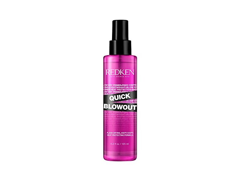Redken Quick Blowout Heat Protection Spray, 4.2 fl oz/125 mL