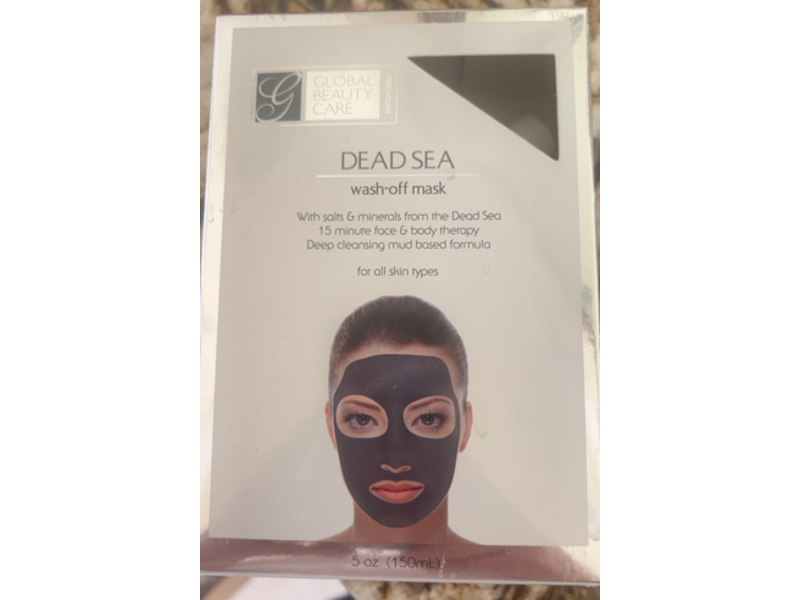 Global Beauty Care Dead Sea Wash-Off Mask, 5 oz/150 mL