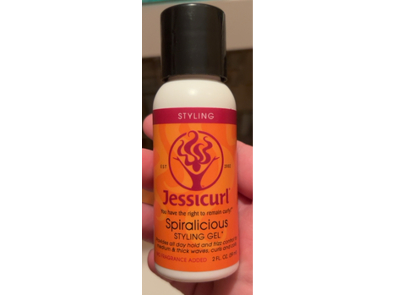 Jessicurl Spiralicious Styling Gel, 2 fl oz/59 mL