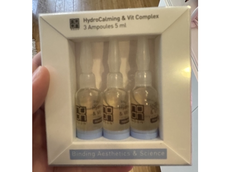 Noon Aesthetics Hydro Calming & Vit Complex Ampoules, 5 mL, 3 Count