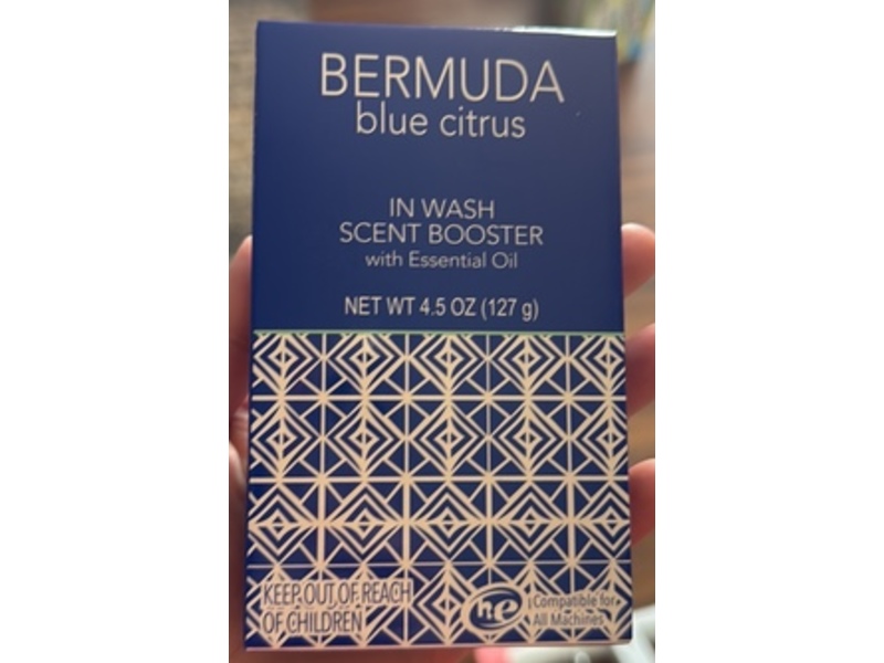 Bermuda Blue Citrus In Wash Scent Booster, 4.5 oz/127 g