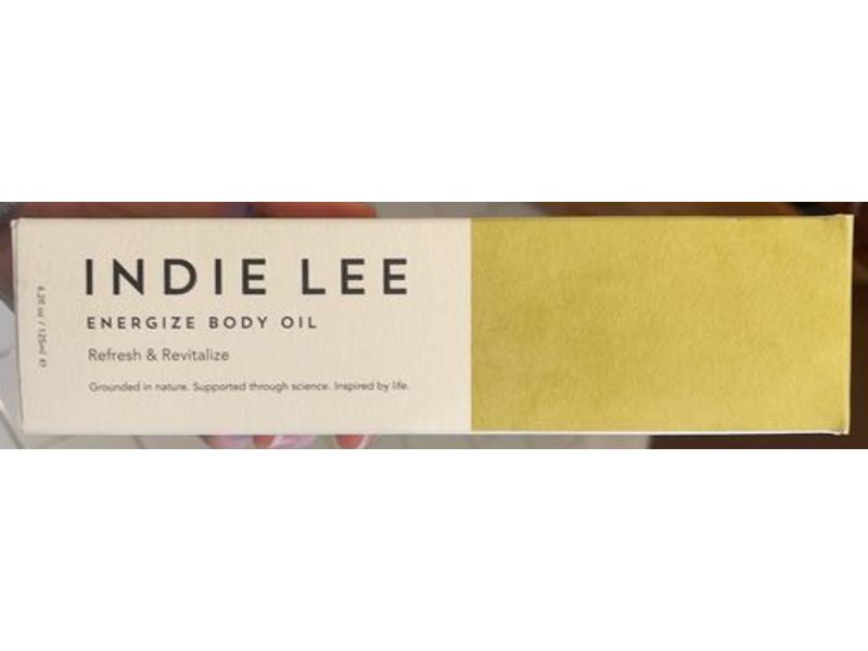 Indie Lee Energize Body Oil, Refresh & Revitalize, 4.2 fl oz/125 mL