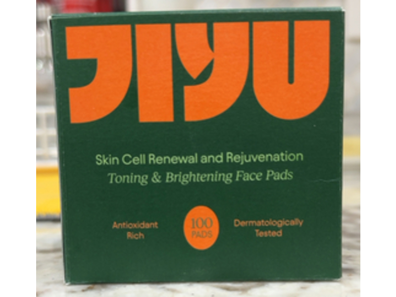 Jiyu Toning & Brightening Face Pads, 100 Count