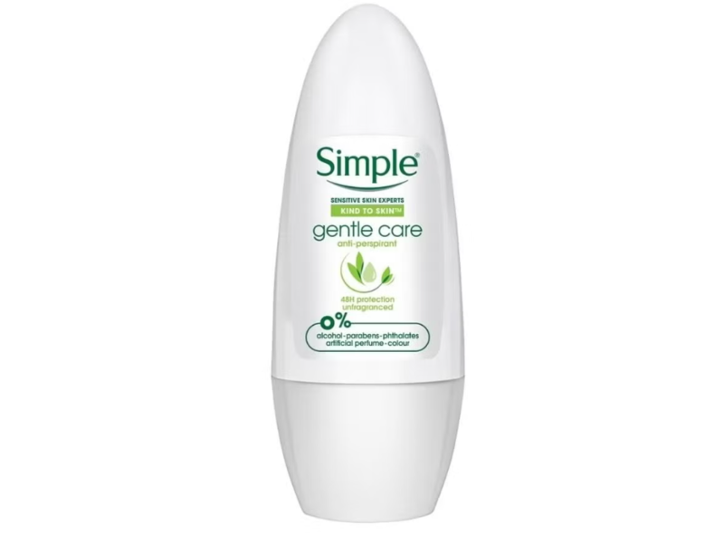 Simple Gentle Care Anti-Perspirant, 45 mL