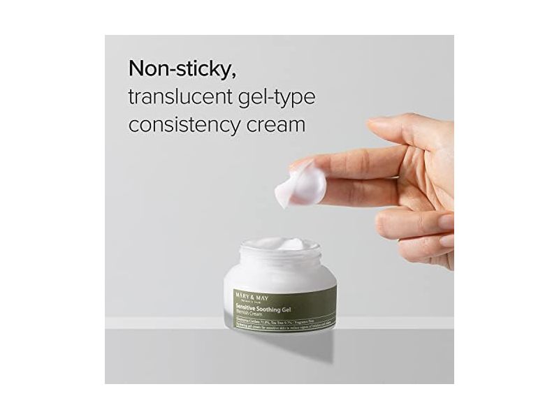 Mary & May Sensitive Soothing Gel Cream, 70 g/2.46 fl oz