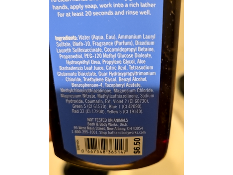 Bath & Body Works Gentle Foaming Hand Soap, Frosted Coconut Snowball, 8.75 fl oz/259mL