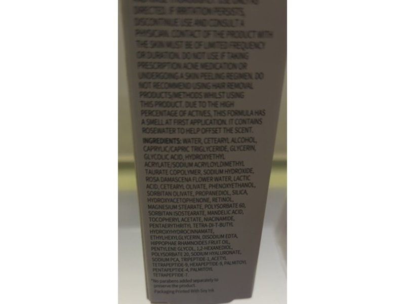 Walgreens Retinol Hand Cream, 2.7 fl oz/79 mL