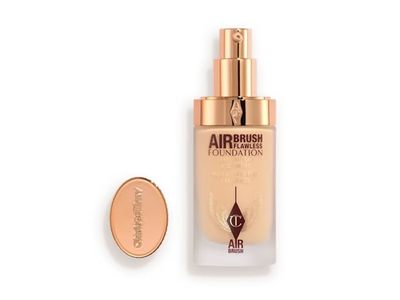 Charlotte Tilbury Airbrush Flawless Foundation, 4 Neutral, 1 fl oz/30 mL