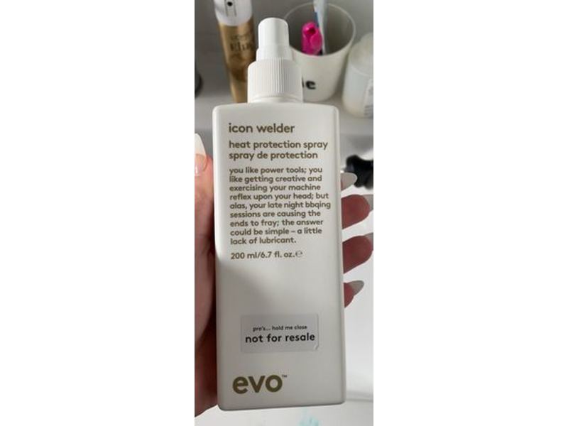 evo Icon Welder Heat Protection Spray, 6.7 fl oz/200 ml