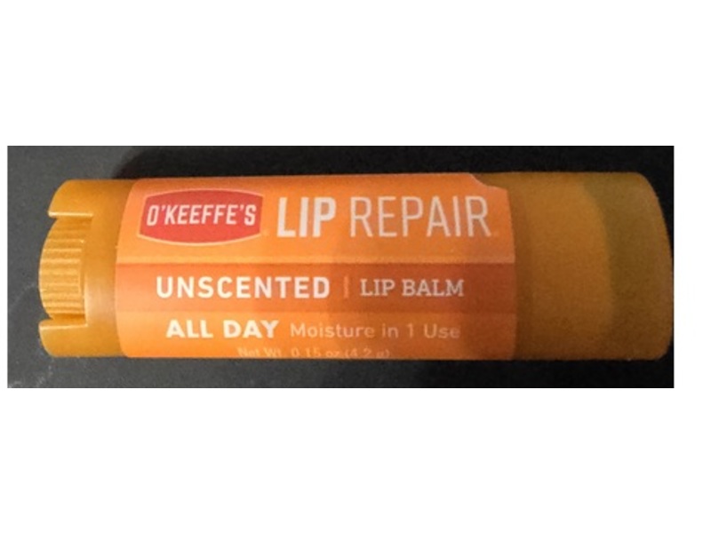 O'keeffe's Lip Repair Balm, 0.15 oz/4.2 g, Pack Of 2