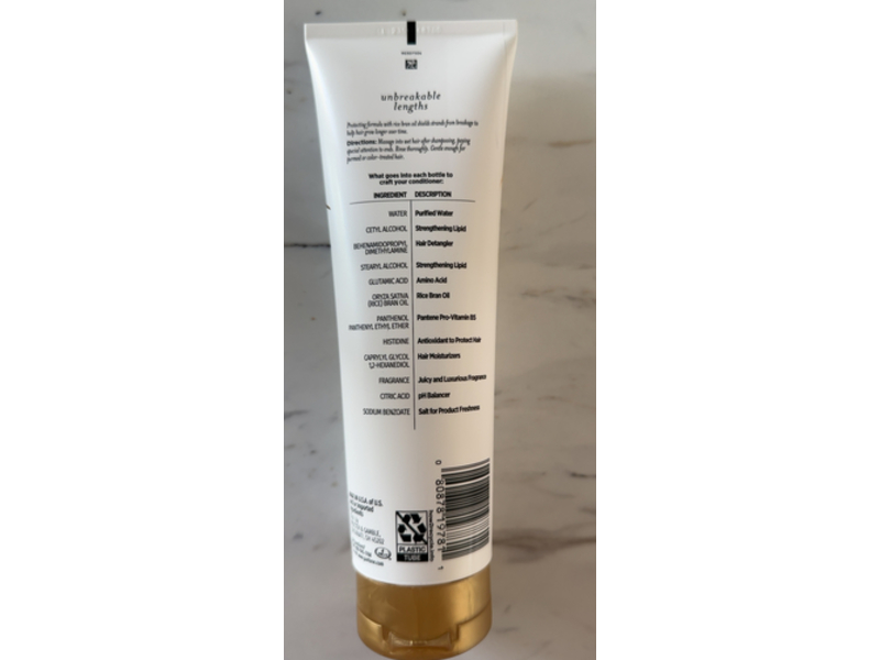 Pantene Nutrient Blends Pro-V Conditioner, Rice Bran Oil, 8.0 fl oz/237 mL