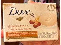 Dove Beauty Bar, Shea Butter & Vanilla Scent, 4.75 oz/135 g - thumbnail 3