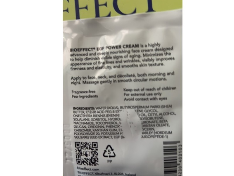 Bioeffect Egf Power Cream