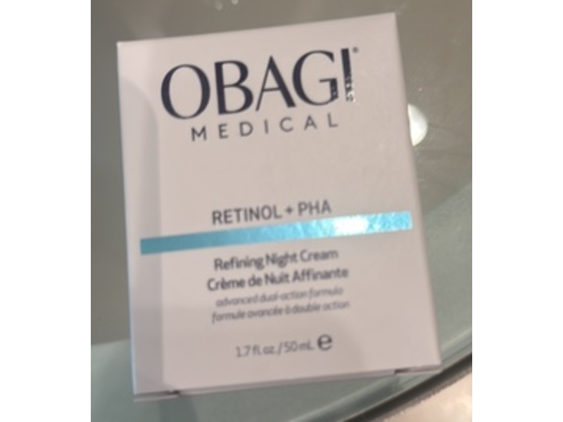 Obagi Medical Refining Night Cream, Retinol + PHA, 1,7 fl oz/50 mL