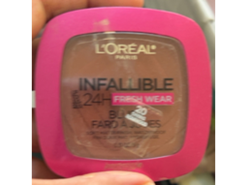 L'Oreal Paris Infallible Fresh Wear Soft Matte Blush, 20 Daring Rosewood, 0.31 oz/9 g