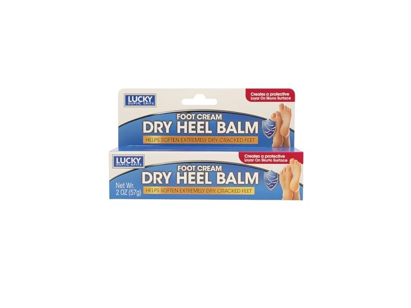 Lucky Super Soft Foot Cream Dry Heel Balm, 2 oz/57 g