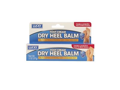 Lucky Super Soft Foot Cream Dry Heel Balm, 2 oz/57 g