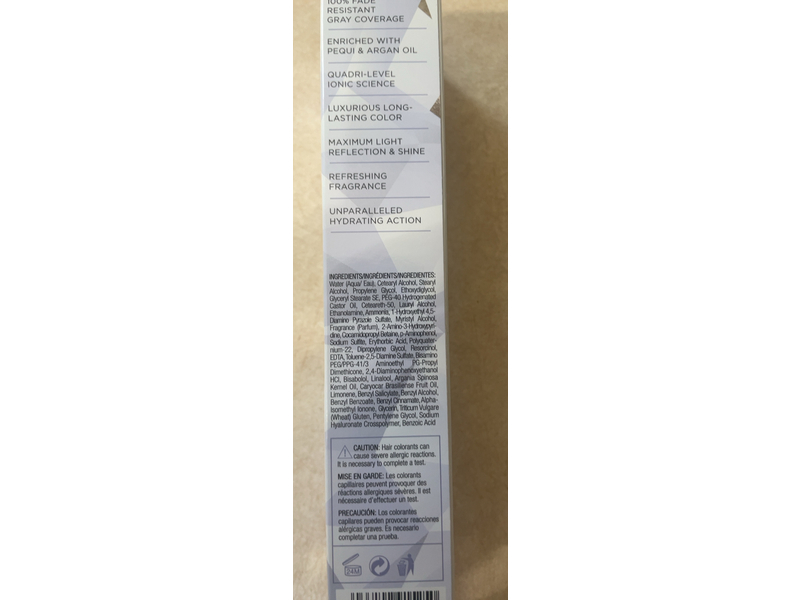 Ion Color Brilliance Permanent Creme Hair Color, 4RV Medium Burgundy Brown, 2.05 oz/58.2 g