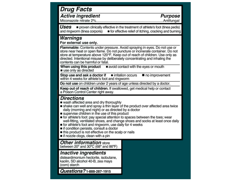 Equate Athlete's Foot Powder Spray, 4.6 oz